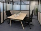 modern office workstation table