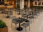 Modern Restaurant Table & Chair Set
