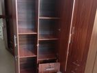 MODERN SIDE 2 DRAWER MELAMINE 2D WARDROBES
