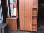 MODERN SIDE RACK FULL DOOR CUPBOARDS