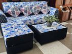 Modern Sofa Set with Stool