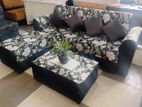 Modern Sofa Set With stool pillow .