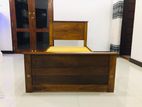 Modern Teak 6x3' Box Beds