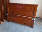 Modern teak box double beds 72×48