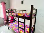 Modern Teak Bunk Bed with D/l Mattresses