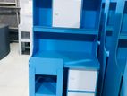Modern Top Cupboard Kids Desk with Chairs