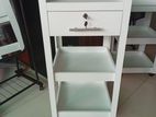 MODERN TROLLY WITH DRAWER AND WHEELS