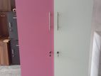 Modern Two-Tone Pinky Bany Cupboards