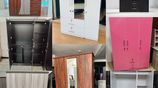 MODERN UNIQUE 3D MELAMINE WARDROBES