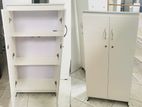 Modern White 4ft Cupboards