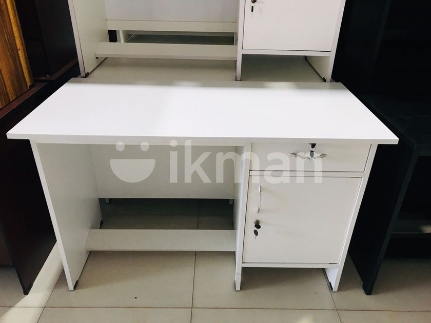 Modern white 4x2 office tables kottawa ikman