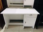 Modern White 4x2 Office Tables with L/bar