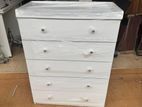 Modern White L Chest of Drawer sets