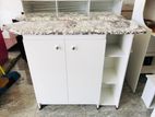 Modern White Melamine Iron Cupboard