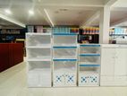 Modern White Touch Book Cupboards