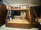 Modern Wood Bunk Bed