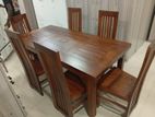 Modern Wooden 6 Seater Dining Set