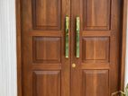 Modern Wooden Double Door