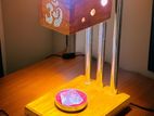 Modern Wooden Table Lamp for Education Luck