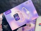 Modio MW16 Mini 2 Pair Strap Smart Watch Pink