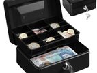 Money Safe Box Lockable Cash - 08 Inch
