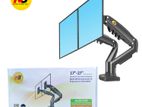 Monitor Gas Spring Dual Arm 14"-27" Desk Mount