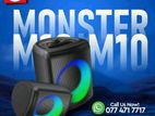 Monster M10 Bluetooth Speaker with free karaoke MIC