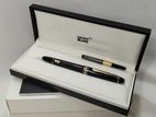 Montblanc 14k Gold Plated Fountain Pen