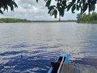 Moratuwa bolgoda lake facing land for sale .