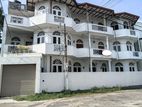 Moratuwa, Dharmaratna Ave, 6 Br Upstairs House on 8 P Land for Sale