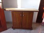 Morden Ironing Table & Cupboard