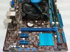 Motherboard with CPU