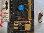 Motherboard with processor Asus h81