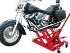 Motorcycle hydraulic jack stand