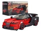 Mould King 27027 Speed Champions Red With 370 Pieces Lego Set