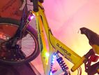 mountain bike with LED lights