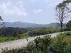 Mountain view land for sale in Nuwaraeliya