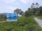 Mountain view land for sale in Ramboda