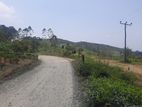 Mountain view land for sale in Ramboda