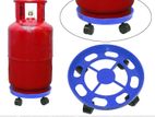Movable Gas Cylinder Base - Trolley