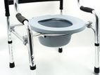 Moving Walker with Commode