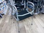 Moving Walker With Fabric Seat