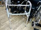 Moving Walker with Out Wheels Height Adjustable