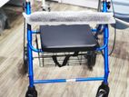 Moving Walker With Seat & Bucket