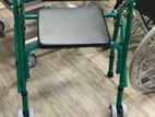 Moving Walker With Seat & Wheels