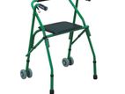 Moving Walker With Seat & Wheels
