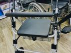 Moving Walker With Seat Bucket Rollator