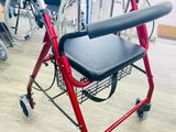 Moving Walker With Seat Bucket Rollator