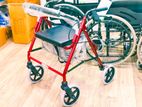 Moving Walker with Seat Bucket (rollator)