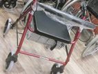 Moving Walker With Seat Bucket Rollator